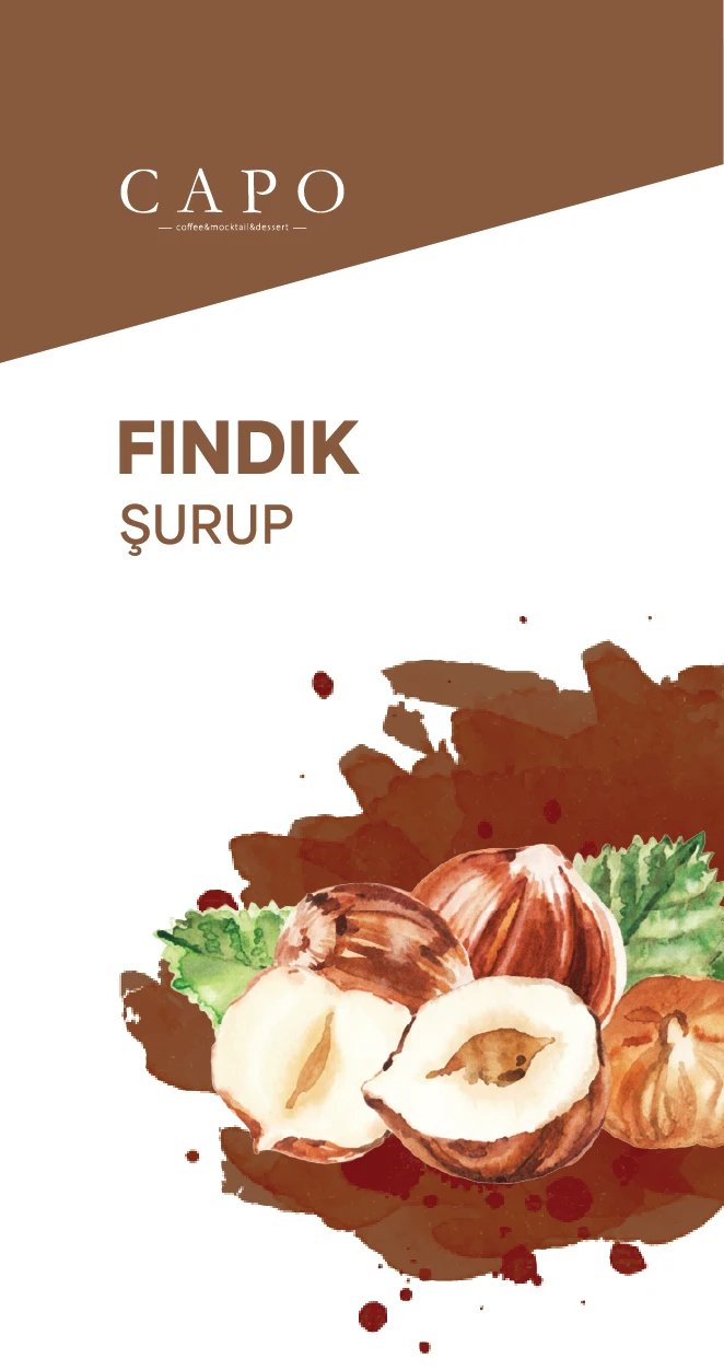 FINDIK ŞURUP 700 ML