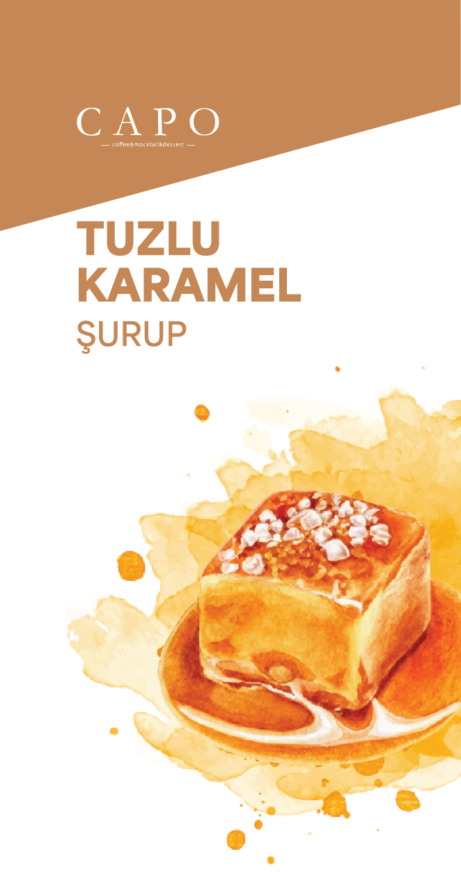 TUZLU KARAMEL ŞURUP 700 ML