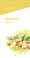 ZENCEFİL ŞURUP 700 ML
